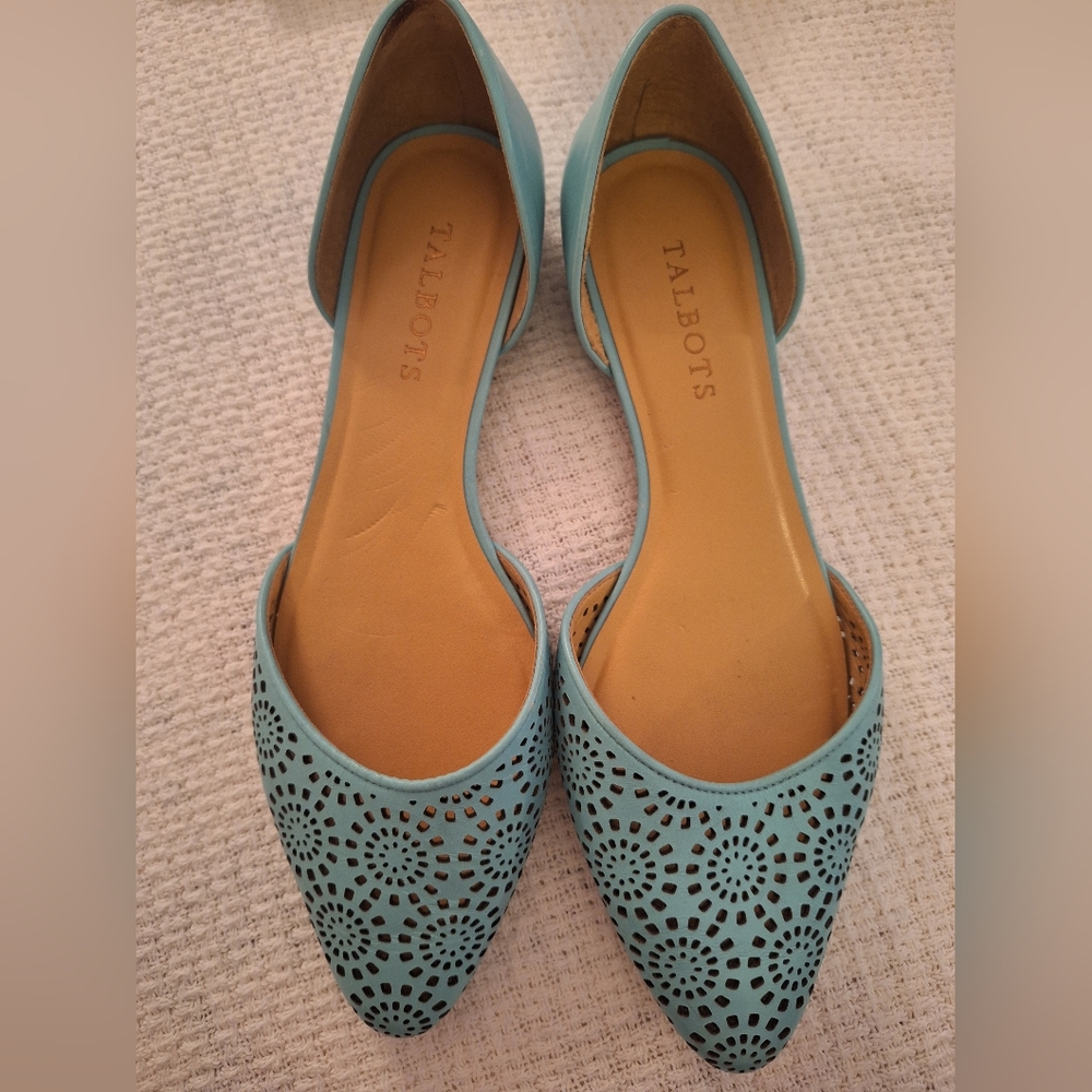 Talbots Women's Blue Flats